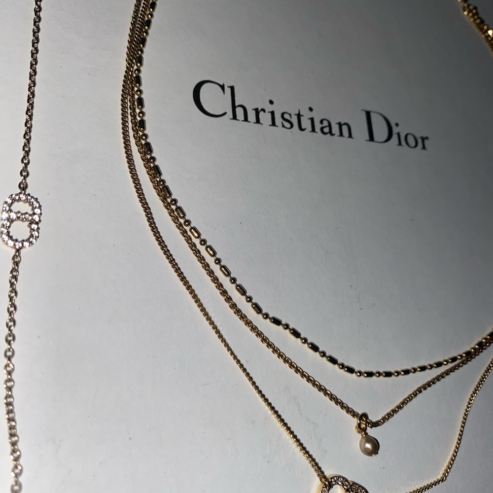 Christian Dior Necklace & Bracelet Set